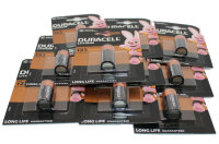 Batterien für Zoll AED Plus Duracell 123A 10...