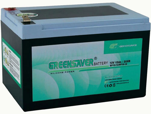 Greensaver Blei-Silikon-Akku SP1512 SP15-12  12Volt 15Ah