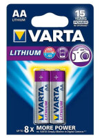 Varta AA Lithium Batterie Mignon 2 Stück im Blister