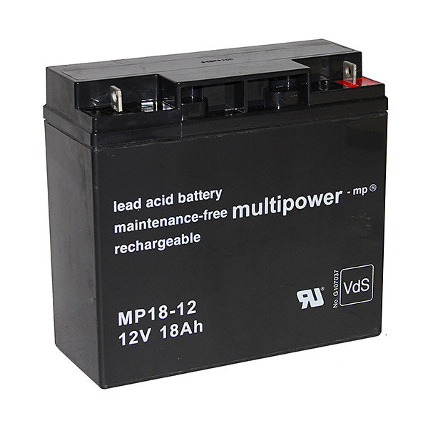 Multipower MP18-12  12Volt 18Ah VdS