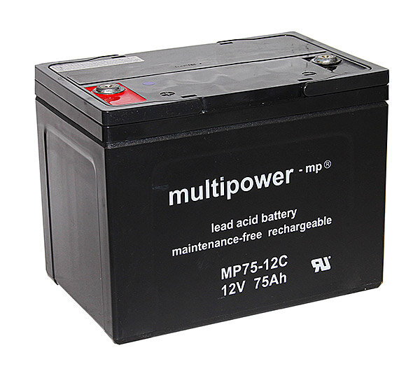 Multipower MP75-12C 12V/75Ah Zyklentyp