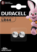 Duracell LR44 Alkali Batterien 2er Pack