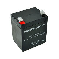 Multipower MP1223H 12V/5Ah Hochstrom Akku für USV