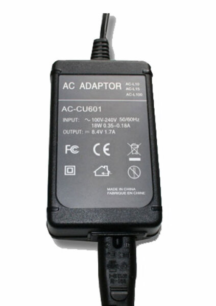 Netzteil Ladegerät für Sony AC-L10 / AC-L10A / AC-L10B / AC-L15 / AC-L100
