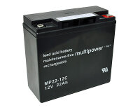 Multipower MP22-12C Zyklenfest 12V 22Ah, MPC26-12I