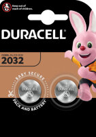 10 Stück Duracell DL2032 / CR2032 Lithium Batterie
