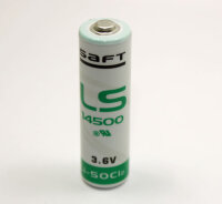 Saft LS14500  LS 14500 AA Lithium 3,6 Volt