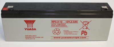 Yuasa  NP2.3-12  VDS  12V/2.3Ah  Bleibatterie