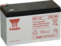 Yuasa  NP7-12 L  (  6,3mm  Faston)  12V/7Ah  Bleibatterie