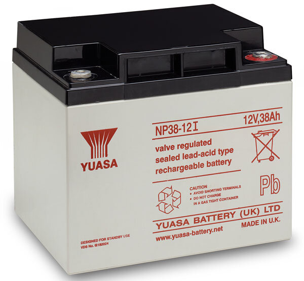 Yuasa  NP38-12I  VDS  12V/38Ah  Bleibatterie